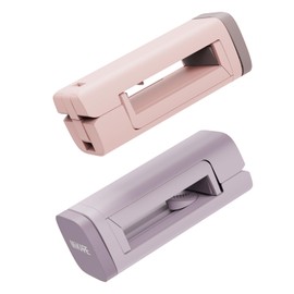 MiiKARE Travel Essentials Airplane Phone Holder, Universal Handsfree Phone Mount for Flying with 360 Degree Rotation, Travel Must Haves Phone Stand for Desk, Tray Table, Purple&Pink