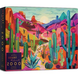 Elena Essex 1000 and 2000 Piece Puzzles for Adults (Desert Hideout 2000 Piece (98x76cm))