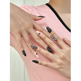 Reusable Nail Tip Draw Night (Almond) / 리유저블 네일팁 드로우 나잇(아몬드)