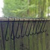 Selections Pack of 12 Heavy Duty Bracket Fence Panel Hooks