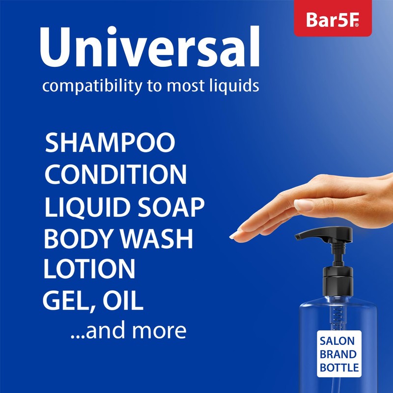 Shampoo & Conditioner Pumps for 1 L / 33.8 oz