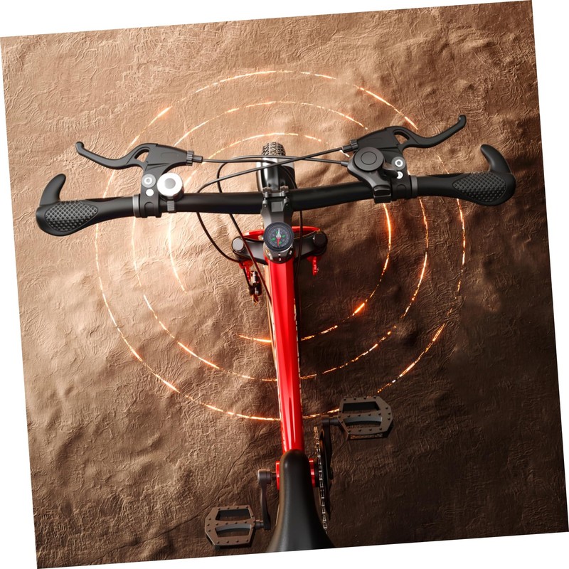 SUPVOX Expert Navigation for Biking Durable Bicycle Compass Secure Attachment