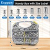 Eoppen 444Pcs Rivet Nut Tool Kit, Rivnut Tool Kit with