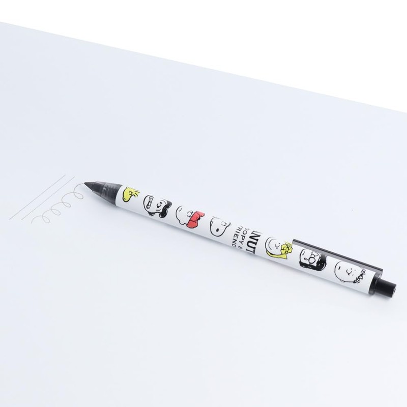 Sunstar Stationery S4483260 Snoopy Pencil, Metal Pencil, Black