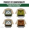 Hike Crew Gazebo Rain Shelter Tarp Compatible with 4-Sided Pop-Up