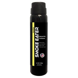 Smoke Eater All Purpose Odor Eliminator - Breaks Down Foul Scents at the Molecular Level - Smoke, Food, Pet and Stale Odor - Ideal For The Home, Apartment Cars, Boats - 3.5 oz Aerosol Bottle (Jasmine)
