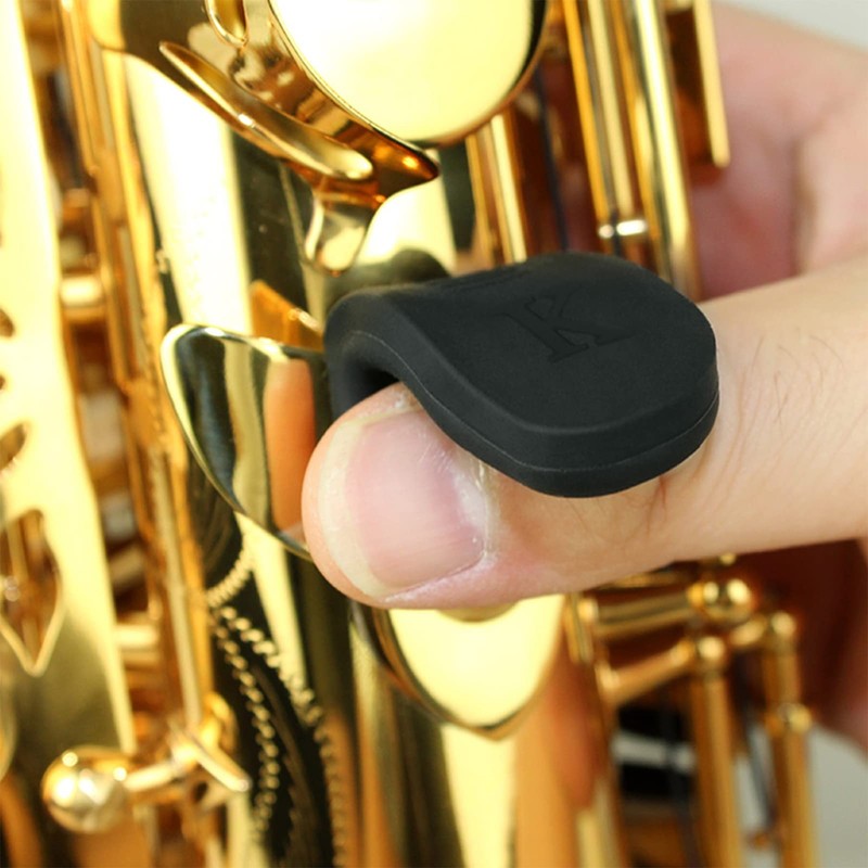 2 Pcs Saxophone Thumb Rest Cushion Comfortable Pad Tenor Soprano