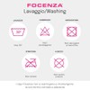 FOCENZA Women's Lace Fine Rib Briefs, Seamless Technology, Made in