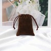 GELIMY 10PCS Soft Coloful Velvet Pouches Bag Jewellery Packing Drawstring