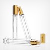 seafulee 5Pcs 10ML Glass Perfume Bottle Set With Dispenser Tool,