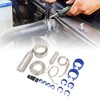 Stainless Steel Dress Up Hose Cover Kit Universal Radiator Hose