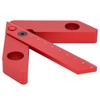 45/90 Degree Right Angle Line Gauge Scriber Carpenter Ruler Center