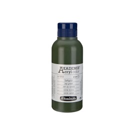 Schmincke Akademie Acrylic Colours - Bottle - 8.45floz, 560 Sap Green