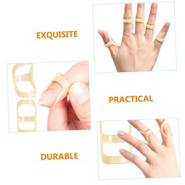 ULTECHNOVO 25pcs Finger Brace Splint for Joint Protection Comfortable Support for Finger Stabilization Suitable for Adults for Recovery from Injuries and Surgery