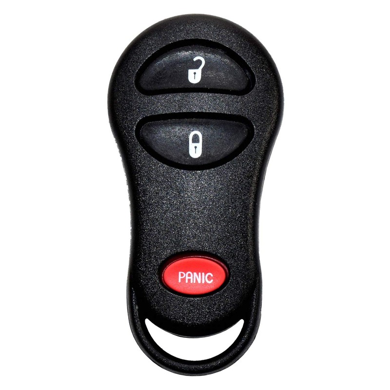 HQRP 2-Pack Remote Key Fob Shell Case Keyless Entry w/