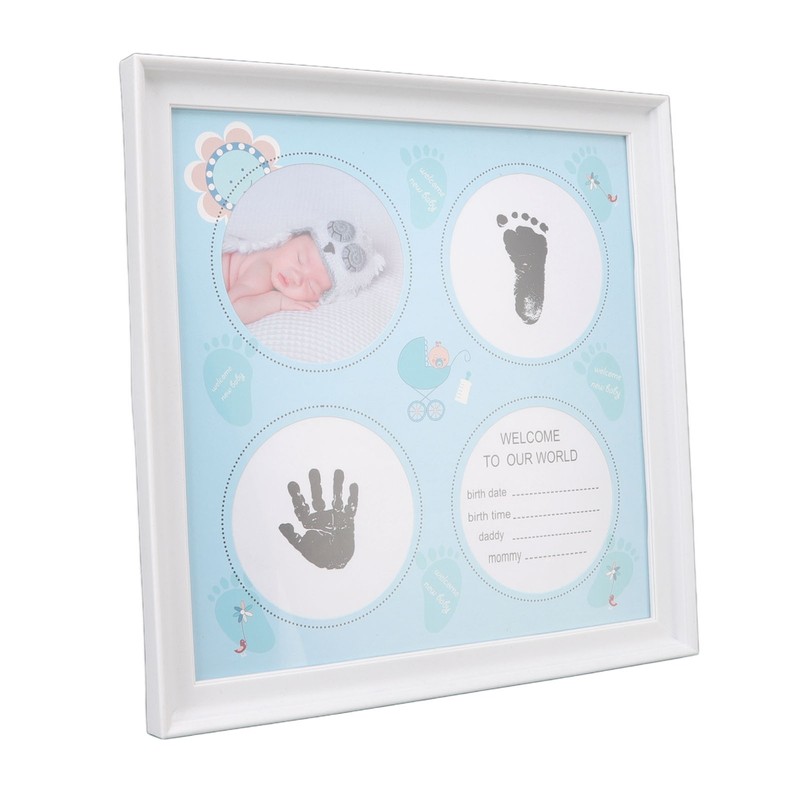Baby Handprint Footprint Kit for Newborn Boys Girls Wear Resistant