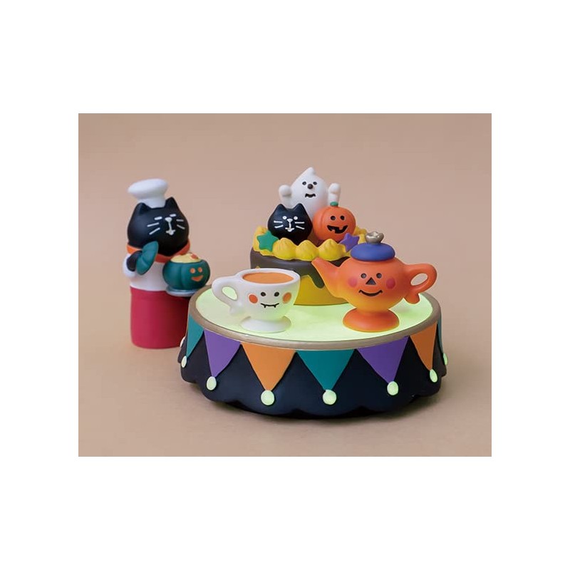 Decorle Concombre ZHW-86010H Black Cat Chef, Pumpkin Gratin 1.2 x