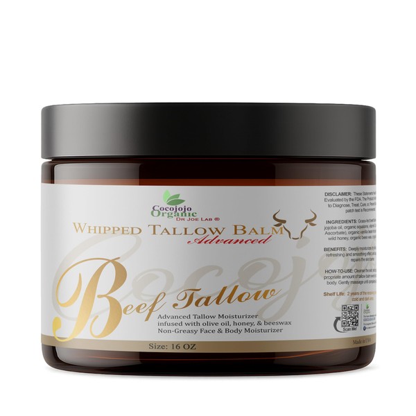 Dr Joe Lab COCOJOJO Whipped Tallow Balm Advance – Micronized