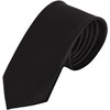 koruha Necktie, Black, For Funerals, Made in Japan, Ceremonial Occasions,