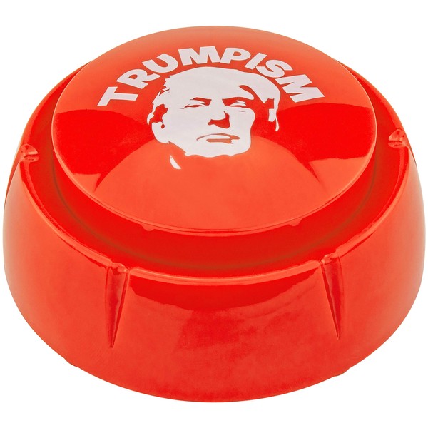 Fairly Odd Novelties TrumpedUp Trumpism Sound Button, 7 Sayings Funny Donald Trump Political Humor Gift