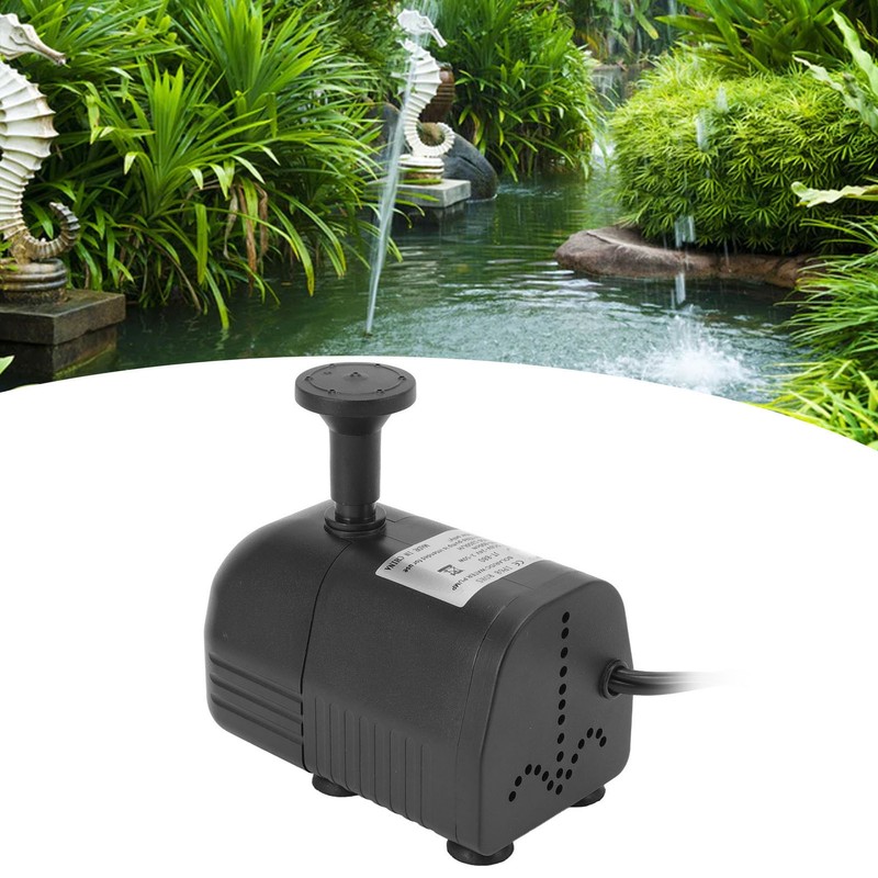 Solar Water Pump ABS Submersible Decorative Fountain Brushless Pump with