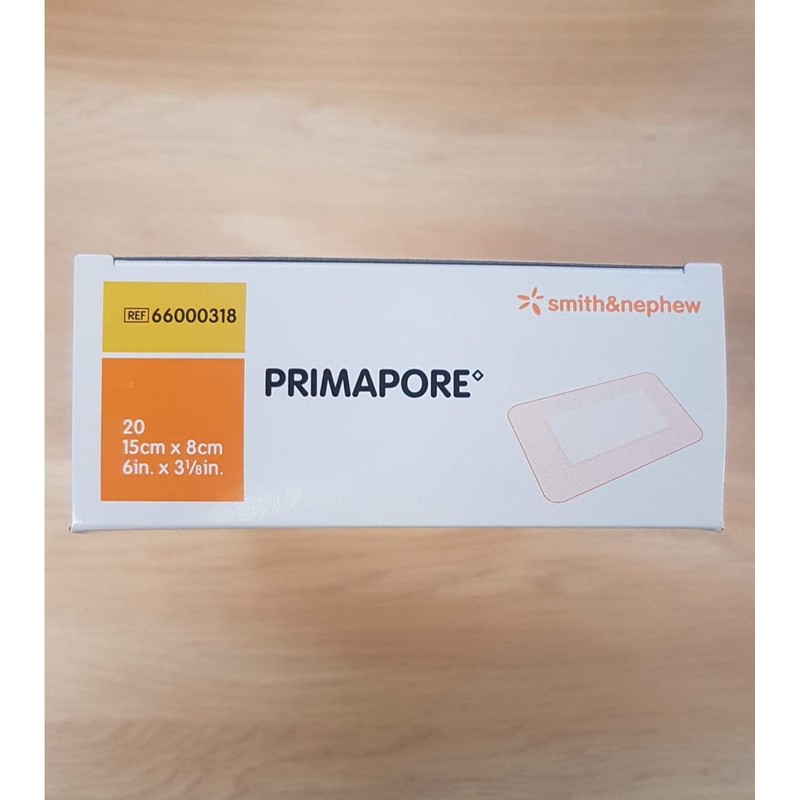 Smith & Nephew Adhesive Dressing Primapore 6" X 3 1/8"