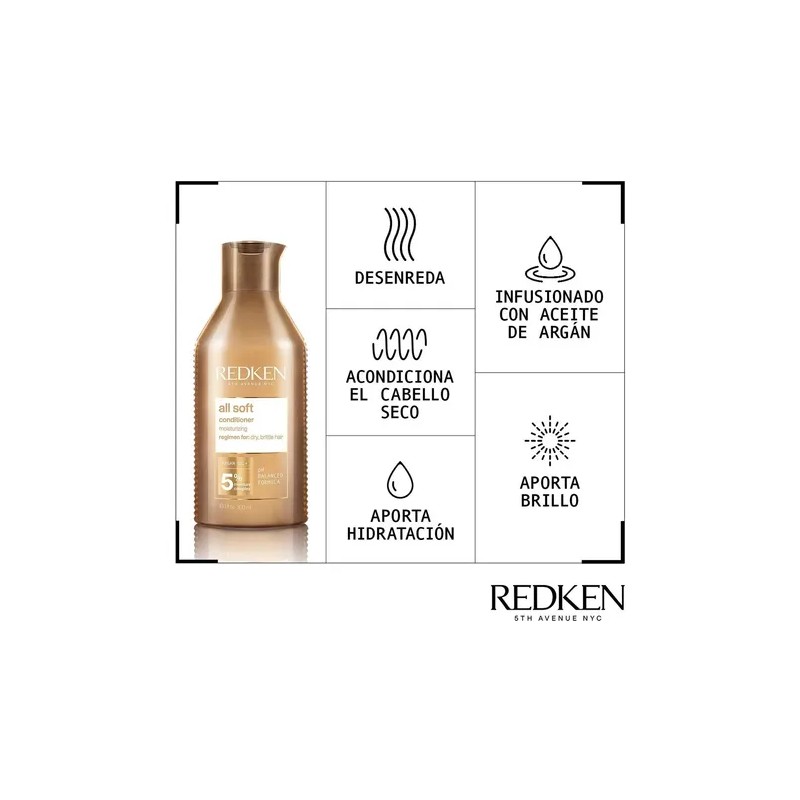 Kit Shampoo Y Acondicionador Para Cabello Seco Redken