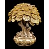 Money Tree Feng Shui Figurine - Lucky Charm Money Blessing