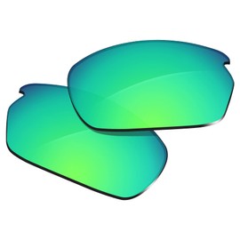 Glintbay 100% Precise-Fit Replacement Sunglass Lenses for Oakley Carbon Shift OO9302 - Polarized Green Mirror