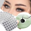 YINGSC 600 Disposable Eyelash Glue Holder Pallet with 3 Pcs