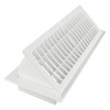 Imperial Pop-Up Floor Register, 4 x 12-Inch, White