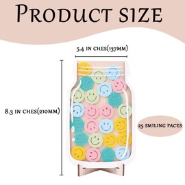 1 Pcs Potty Training Reward Chart,Smiley Face Jar Toilet Training Reward Chart Rewards Chart for Children Sticker Chart for Children Behaviour Reward Chart for Toddlers Reward Charts Reward Jar ﻿