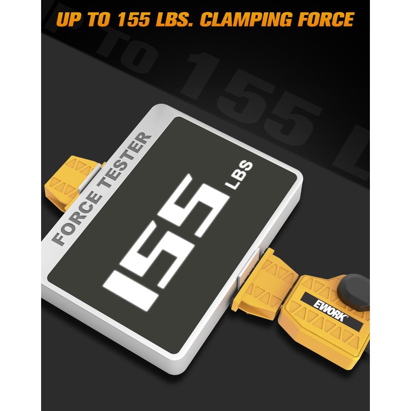 EWORK Bench Dog Clamp 3/4" (19mm) Up to 155 Lbs