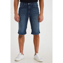 Blend Denon Men's Jeans Shorts Stretch Material Regular Fit, Denim dark blue (76207)