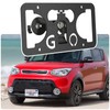 No Drill License Plate Holder Compatible with Kia Soul 2013-2019