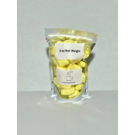 Freeze Dried Candy Banana Flavored Laughy Taffy *Pick Size* Made Fresh - 3 oz