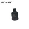 1 Pc Impact Reducer, 1/2" to 3/8" Impact Adapter, Chrome