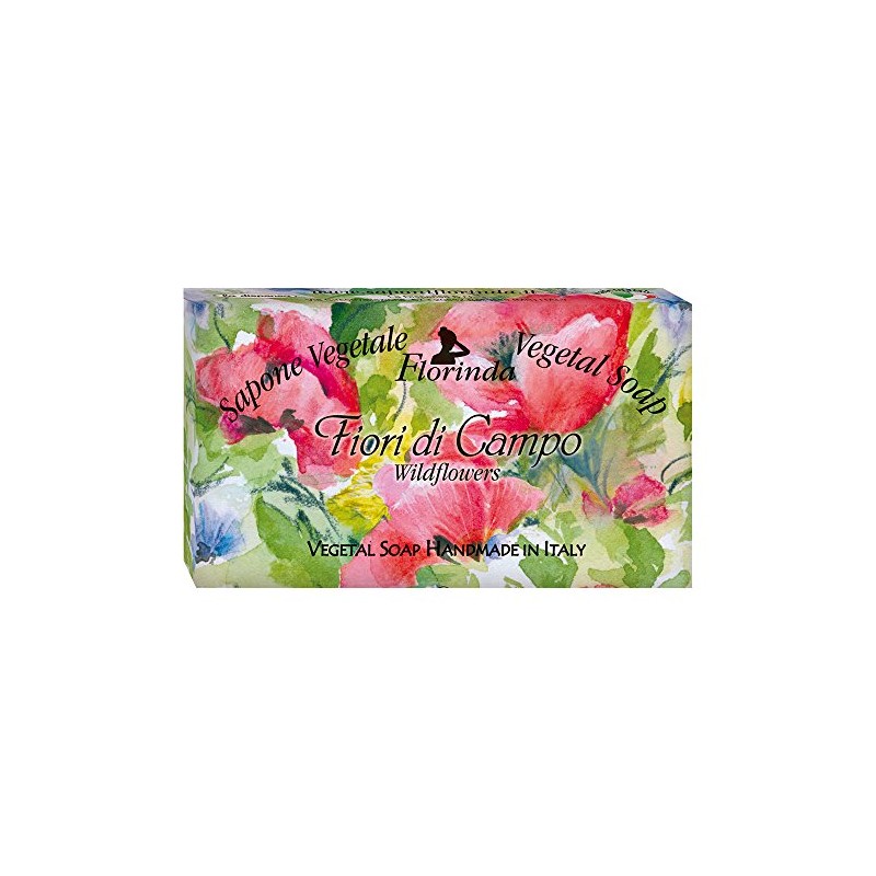 Florinda Floral Notes Wildflowers Vegetal Soap Bar 100 G 3.5