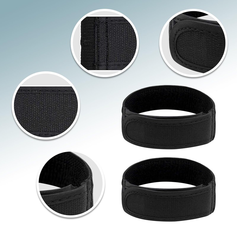 Tweozek 2 Pack No Buckle Belt, Adjustable Jeans Side Belts,