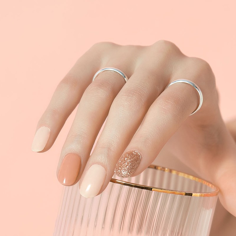 EDGEU [EDGEU]Chiffon Glow Nail Strips