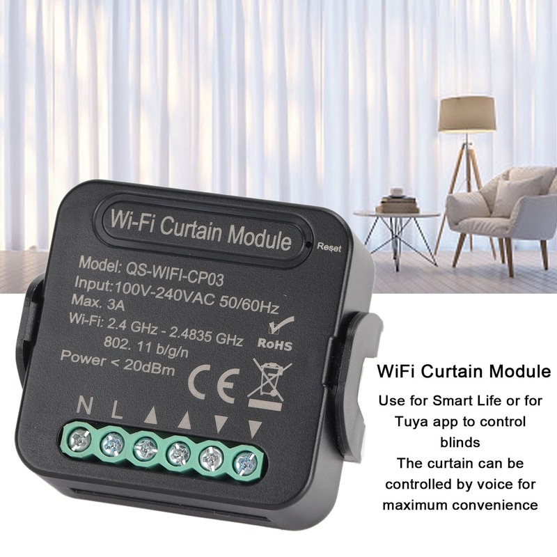 WiFi Curtain Module Wireless APP Remote Control Smart Curtains Breaker