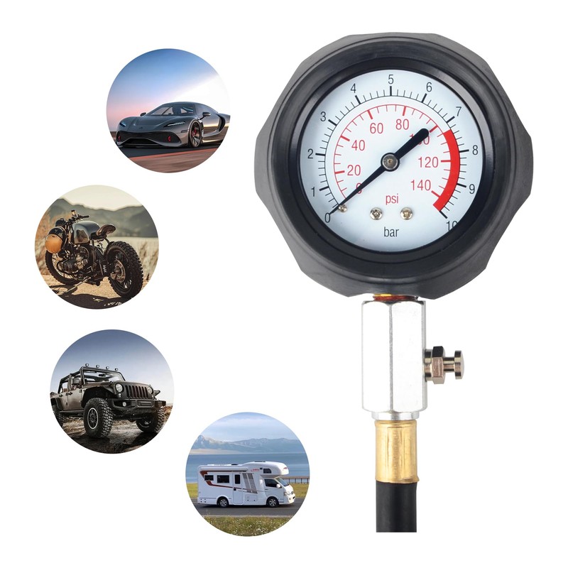 Engine Cylinder Oil Pressure Diagnostic Tester Tool Set
