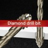 12pcs-New Four-Flute Sawtooth Eccentric Drill Bit, Multifunction Drill Bit Set,High