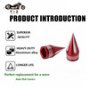 TDZ Front Axle Nut Covers 3.6" Inch Spike Front Axle