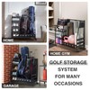 Lauren&Harold Golf Bag Organizer - Fits 2 Bags, Clubs &