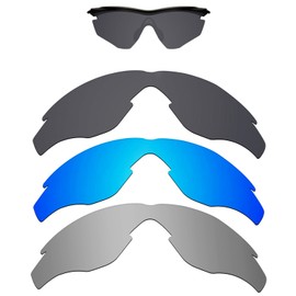 Kygear 12MM Glare Proof Anti-Faded Replacement Lenses Compatible with Oakley M2 Frame OO9212 Sunglasses