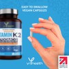 Vitamin K2 MK7 700mcg - 90 Vegan Capsules - High