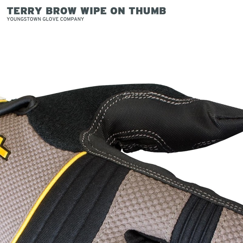 Youngstown Glove 03-3050-78-L Pro XT Performance Glove Large, Gray