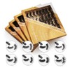 SHIDISHANGPIN 16 Pairs Black Eyelashes Natural Long Multilayer Fluffy Eyelashes