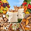 2‑Pack Beeswax Bread Bags, Detachable, for Keeping Bread Fresh